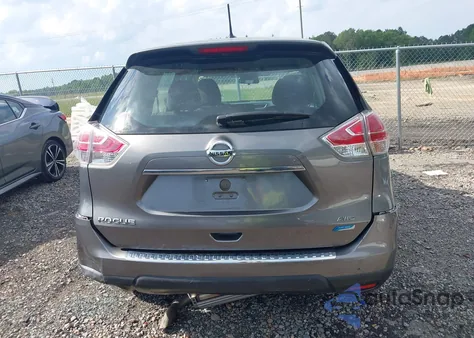 2015 Nissan Rogue S из США, поврежденный, VIN KNMAT2MV1FP580419